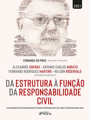 cover image of Da estrutura à função da responsabilidade civil